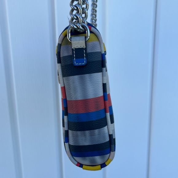 REBECCA MINKOFF — M.A.C. Crossbody Clutch (Multicolor) — Adjustable Chain Strap - Picture 8 of 11